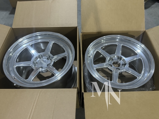 5x112 5x120 Cansei personalizado llantas Tandem Corsa Roku plata de armas de fuego 350Z 370Z ruedas de aleación
