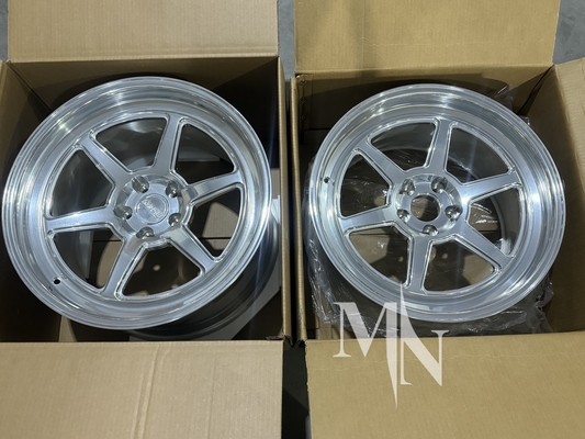 5x112 5x120 Cansei personalizado llantas Tandem Corsa Roku plata de armas de fuego 350Z 370Z ruedas de aleación