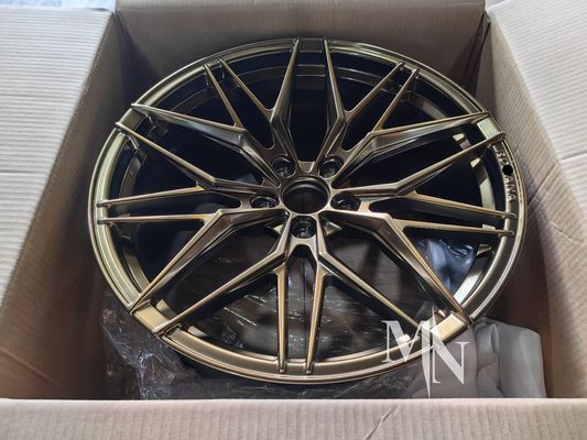 Rohan RFX17 ruedas de oro para Nissan GTR R35 R33 R32 370Z 350Z 18 19 20 21 22 pulgadas llantas personalizadas