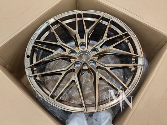 Rohan RFX17 ruedas de oro para Nissan GTR R35 R33 R32 370Z 350Z 18 19 20 21 22 pulgadas llantas personalizadas