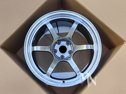 Ruedas Advan R6 para Nissan GTR R32 R33 R34 R35 18 19 20 pulgadas de edición negra llantas de aleación