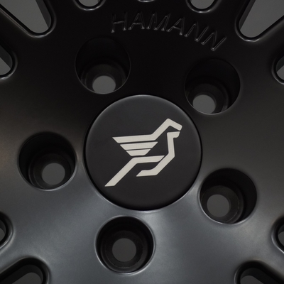Hamann Aniversario de las ruedas forjadas profundas cóncavas Satin negro