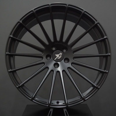 Hamann Aniversario de las ruedas forjadas profundas cóncavas Satin negro