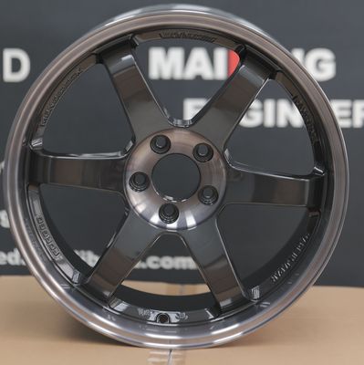 Rays Volk Racing ruedas forjadas Te37 SL doble negro Deep Dish