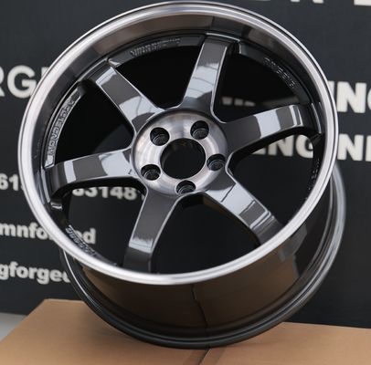 Rays Volk Racing ruedas forjadas Te37 SL doble negro Deep Dish