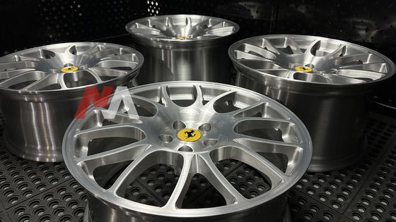Llantas Forjadas Ferrari F430 Acabado Cepillado Transparente Maining Forged RE-01