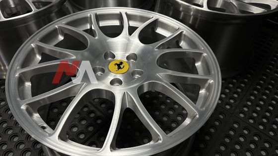 Llantas Forjadas Ferrari F430 Acabado Cepillado Transparente Maining Forged RE-01
