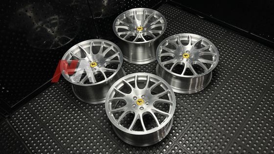 Llantas Forjadas Ferrari F430 Acabado Cepillado Transparente Maining Forged RE-01