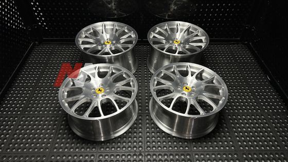 Llantas Forjadas Ferrari F430 Acabado Cepillado Transparente Maining Forged RE-01