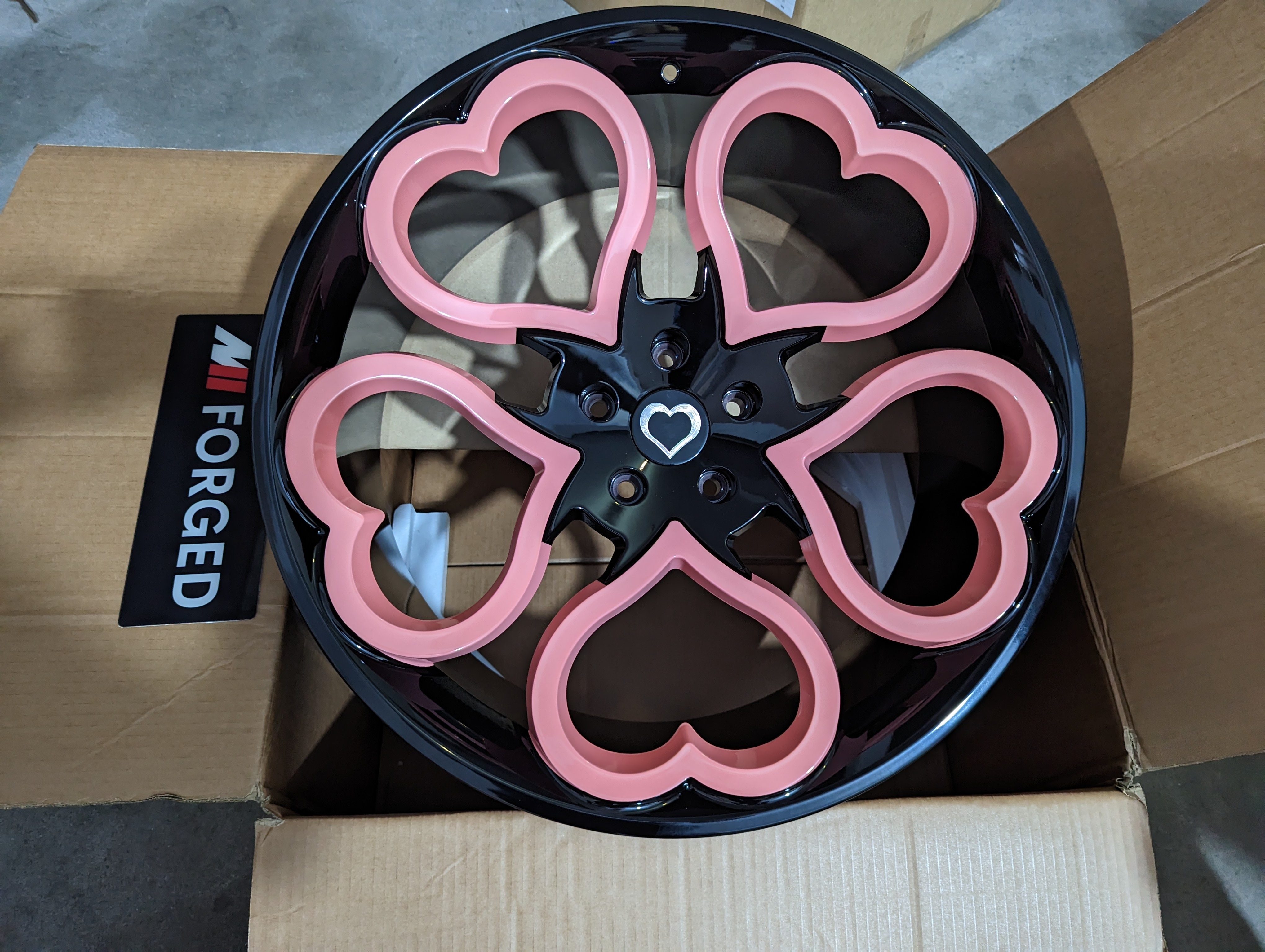 Ruedas del corazón Monobloque de llantas forjadas para Mini Cooper S